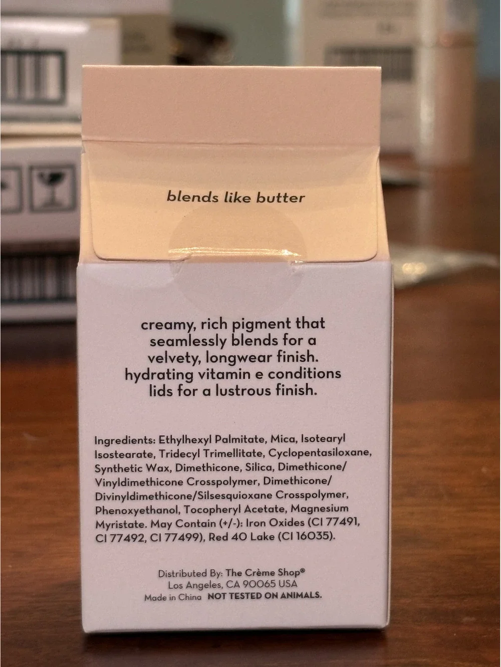 The Creme Shop this creamy